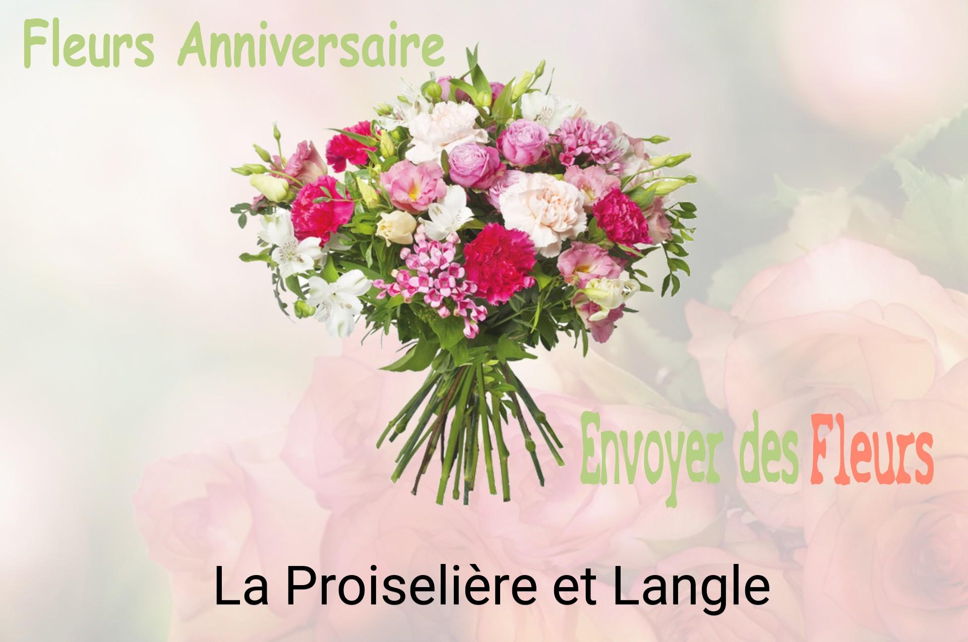 Bouquet de fleurs d’anniversaire livré à La Proiselière-et-Langle