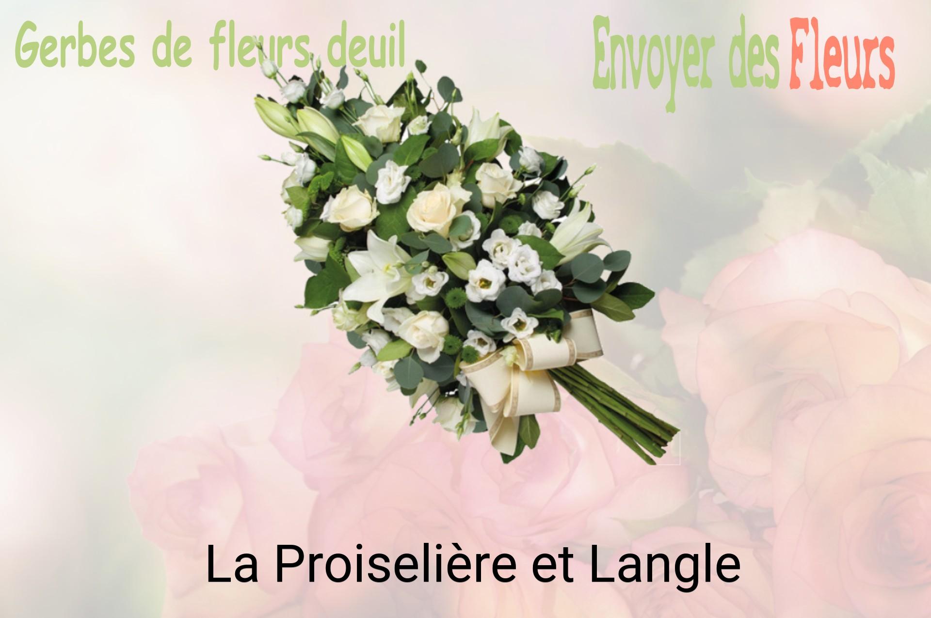 Gerbe de fleurs de deuil livrée à La Proiselière-et-Langle